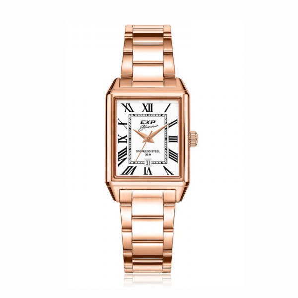 Expedition 6866 Rosegold White Lady Romawi LDBRGSLRM
